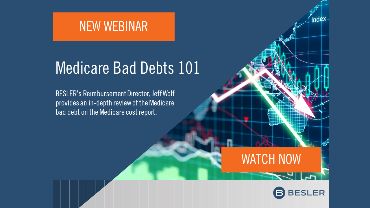 Webinar - Medicare Bad Debts 101
