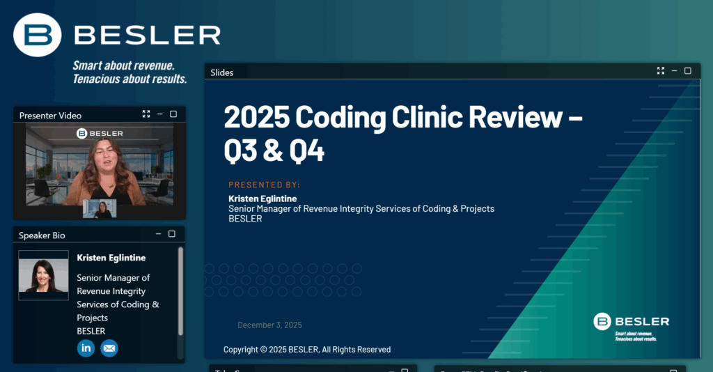 2025 Coding Clinic Review - Q3 & Q4 Webinar