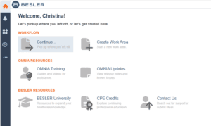 BESLER OMNIA Dashboard
