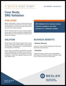 Case Study: DRG Validation