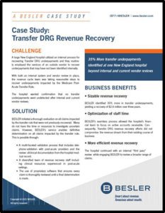 Case Study: Transfer DRG