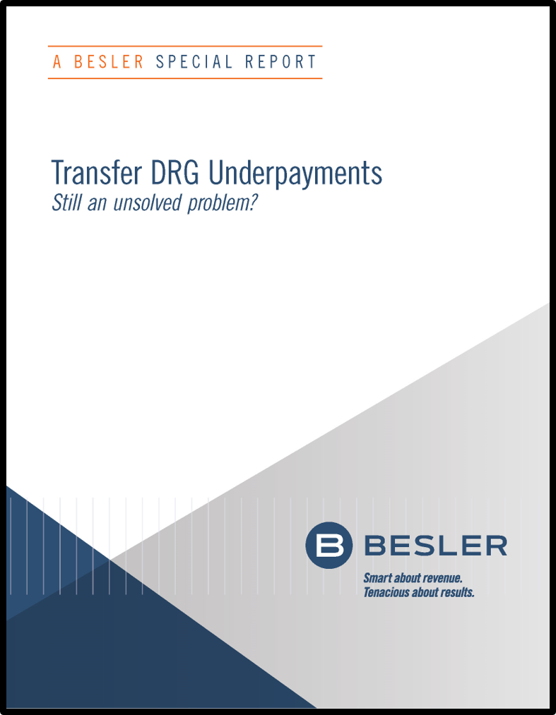 TDRG special report   underpayments
