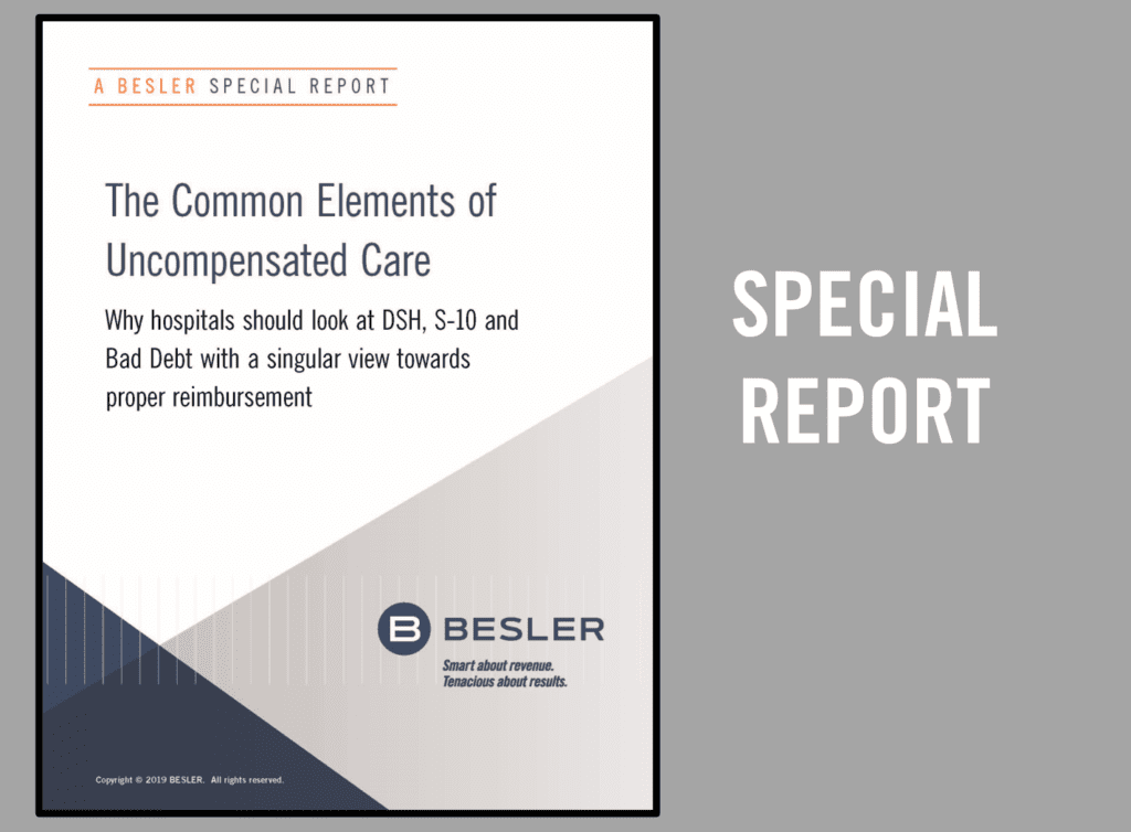 WEBINARThe Common Elements of Uncompensated Care